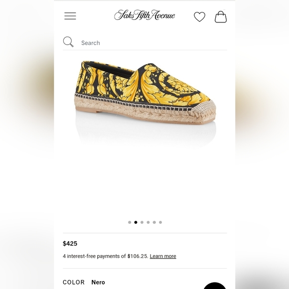 Versace La Medusa Espadrilles - Picture 9 of 10